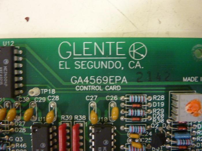 Used GLENTEK Servo Drive Card GA4569EPA #67444