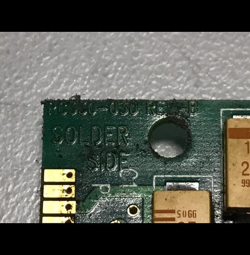 Used VAN DORN Operator Interface Board 330129 PC330-129 330-129 Used