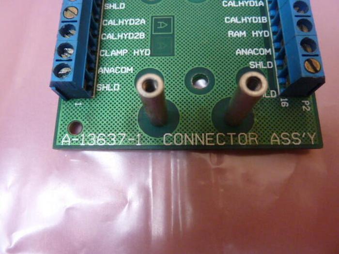 Used BARBER COLMAN Connector Assembly PC Board A-13637-1 #105373