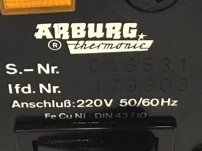 Used ARBURG Temperature Control FF10G250/500 Used
