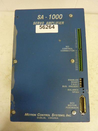 Used MCS Servo Amplifier SA-1000 Used