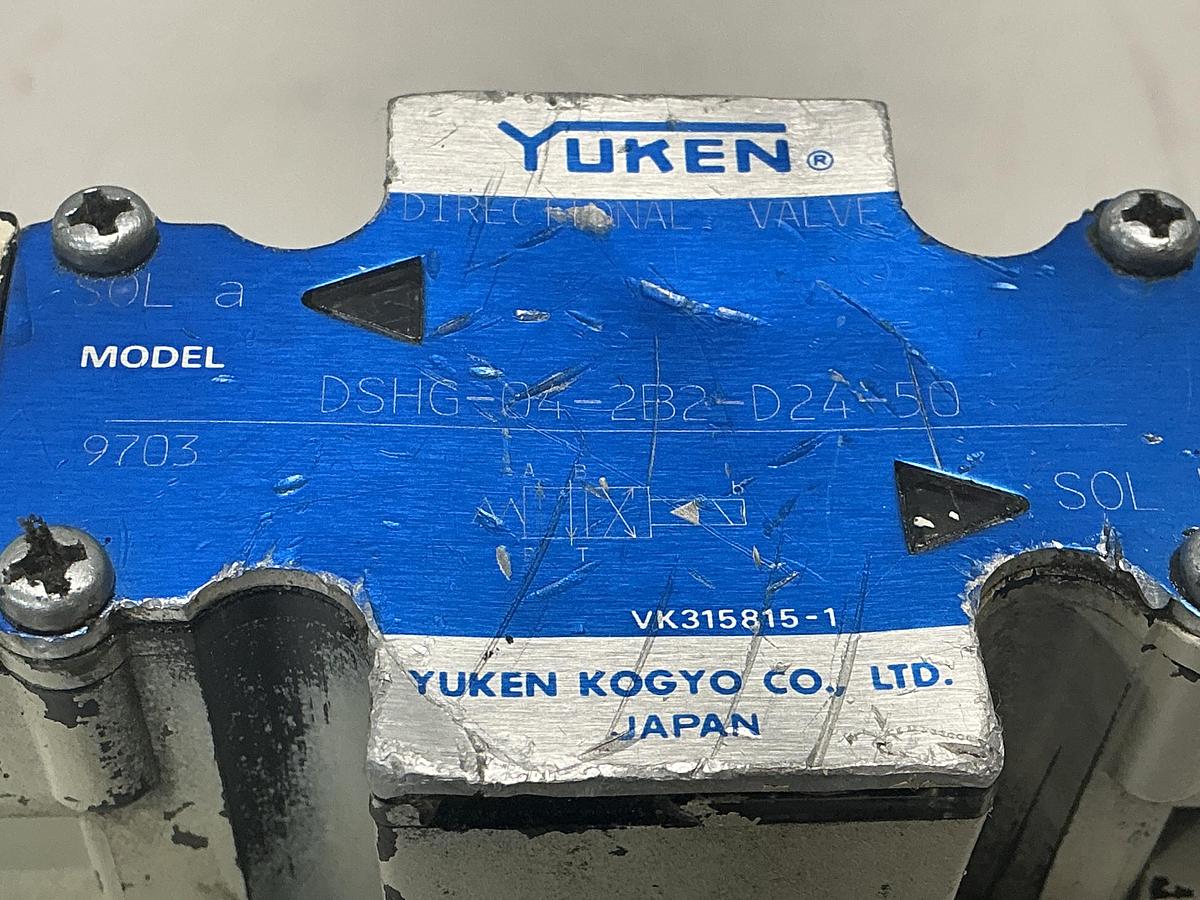 Used YUKEN DSHG-04-2B2-D24-50