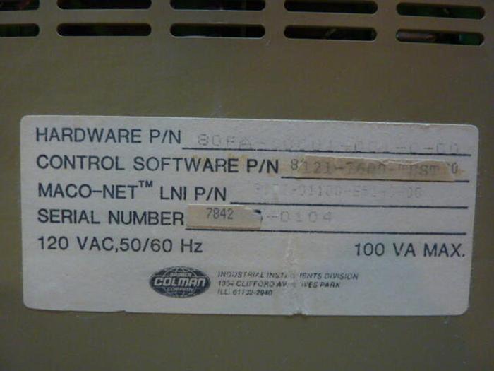 Used BARBER COLMAN Positioning Module 80FA-00001-00-0-00 Used