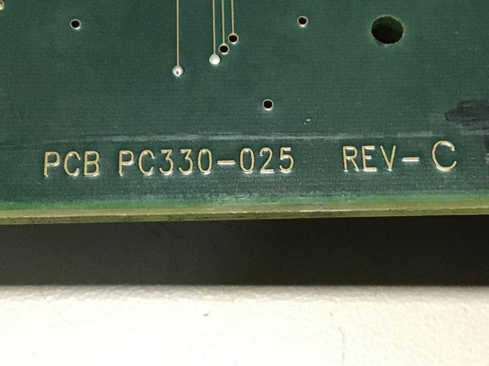 Used VAN DORN Analog Circuit Board 330025 PC330-025 Used