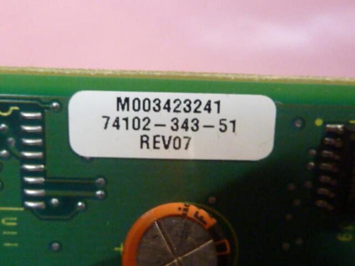Used ALLEN BRADLEY Circuit Board 74102-343-51 #36708