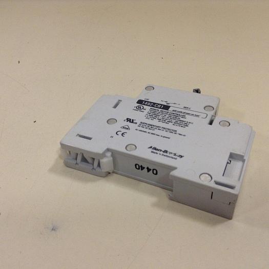 Used ALLEN BRADLEY 5 Amp Circuit Breaker 1492-CB1/G050 SER C #75147