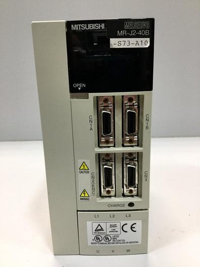 Used MITSUBISHI AC Servo Drive MR-J2-40B-S73-A10 #100781