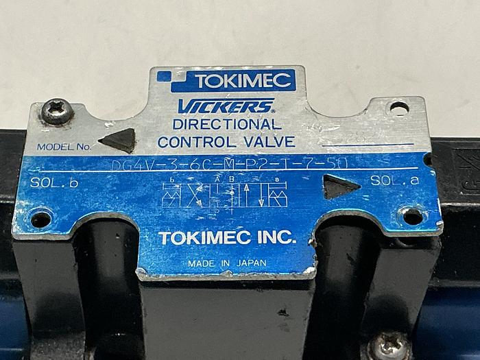 Used TOKIMEC DG4V-3-6C-M-P2-T-7-50