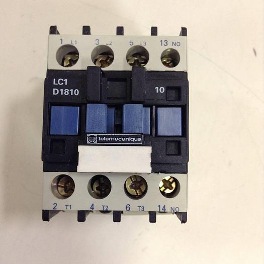 Used TELEMECANIQUE LC1D1810 CONTACTOR USED #78592