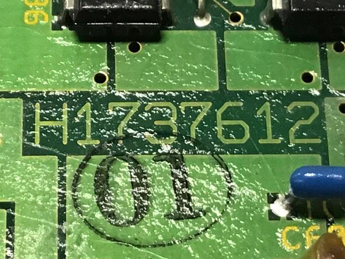 Used TOSHIBA Circuit Board H1737612 Used