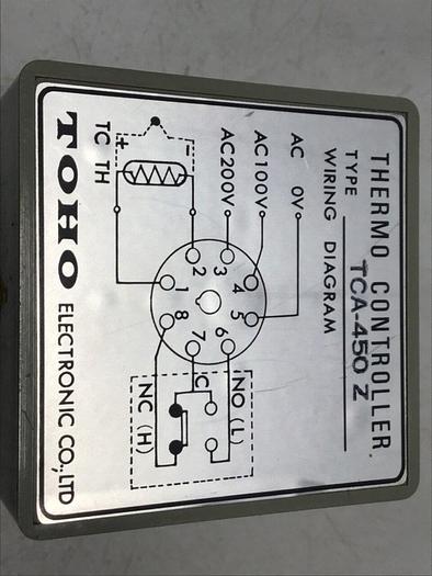 Used TOHO Thermo Controller TCA-450Z #125077