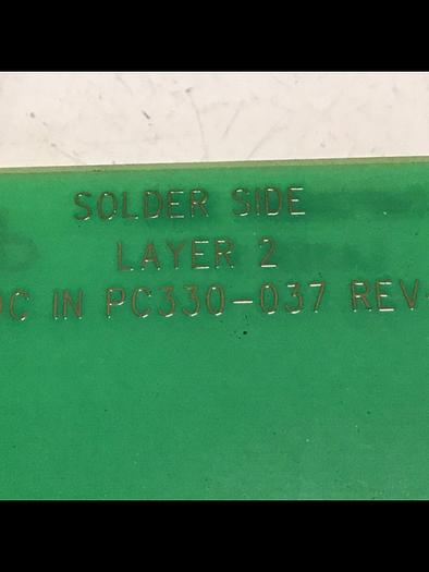 Used VAN DORN DC Input Board 330037 PC330-037 Used
