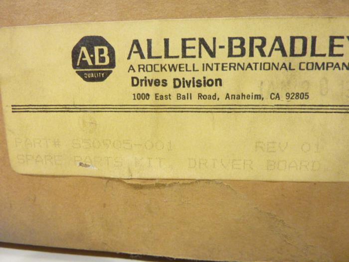 ALLEN BRADLEY Driver Board S50905-001 #42017