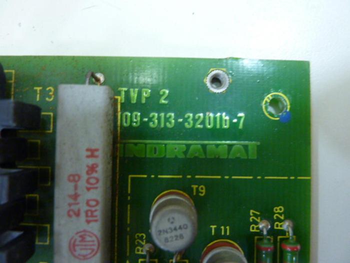 Used INDRAMAT Circuit Board 109-313-3201B-7 #60204