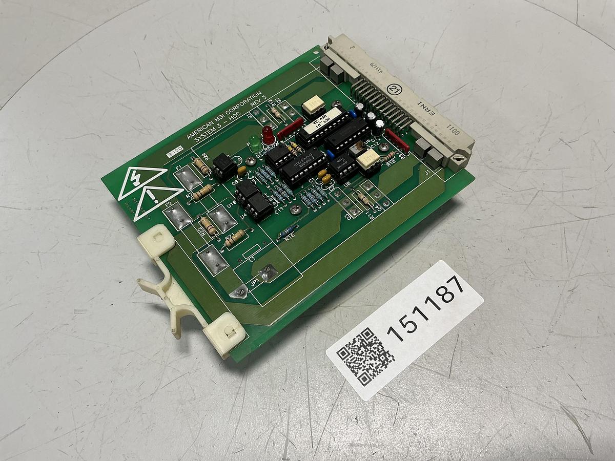 Used AMERICAN MSI CORPORATION 3000.020.085