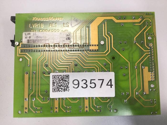 Used KRAUSS MAFFEI Circuit Board LVR10 #93574