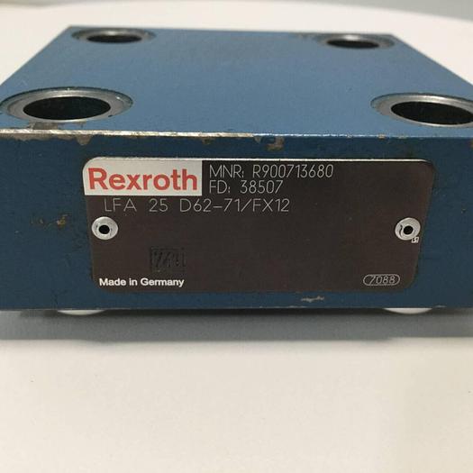 Used REXROTH Valve LFA25D6271FX12 #97066