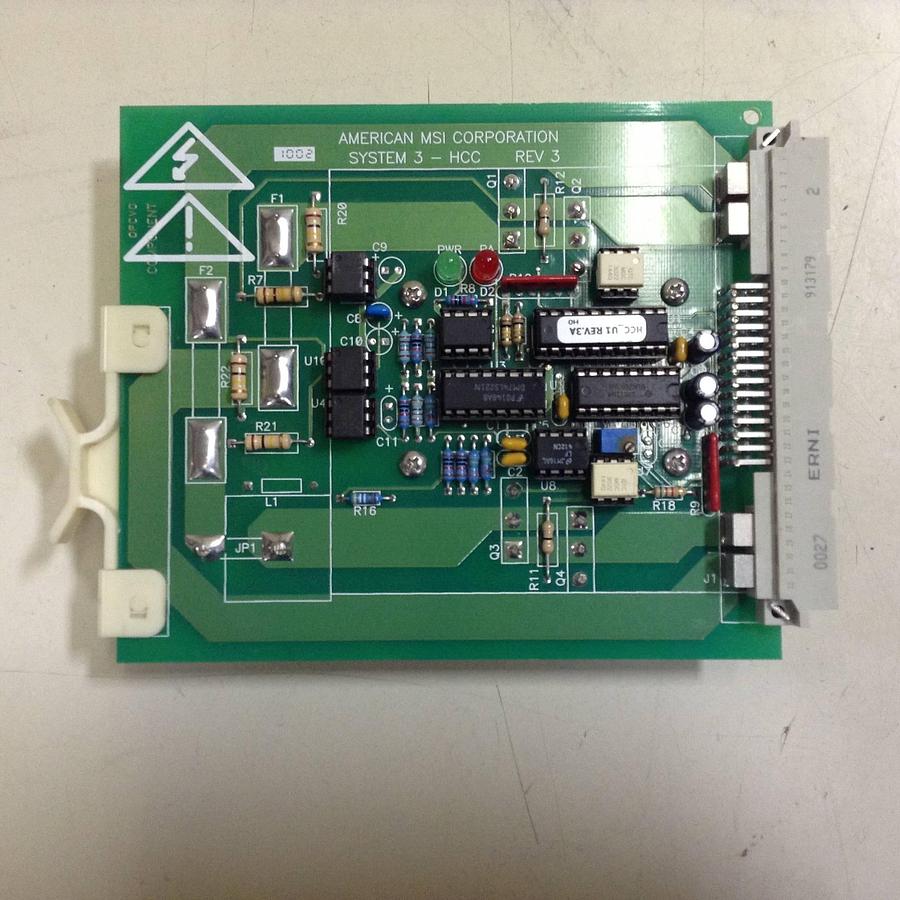 Used AMERICAN MSI Control Board C3201.010.045 Used 