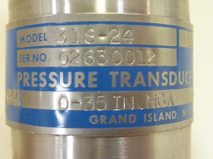VIATRAN Pressure Transducer 318-24 #54598