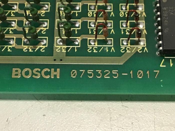 Used BOSCH Input Card 075325-1017 #128774