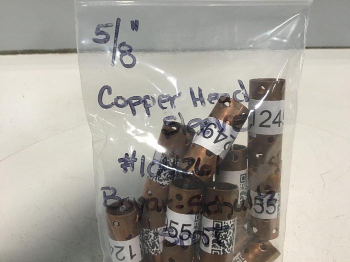 BOYAR-SCHULTZ Copper Head Sleeves Qty: 14 104261 #124955