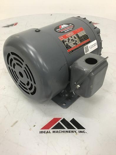 Used DAYTON 1 HP Three Phase Motor 2N933L #123303