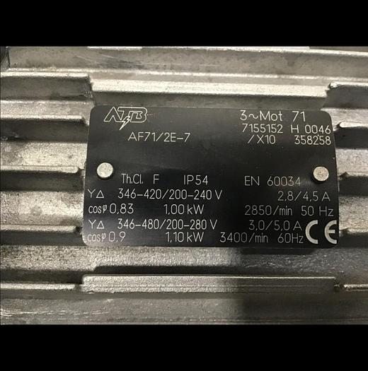 Used SYSKO CORPORATION Pump & 3 PH Motor CY-4281.0069 Used