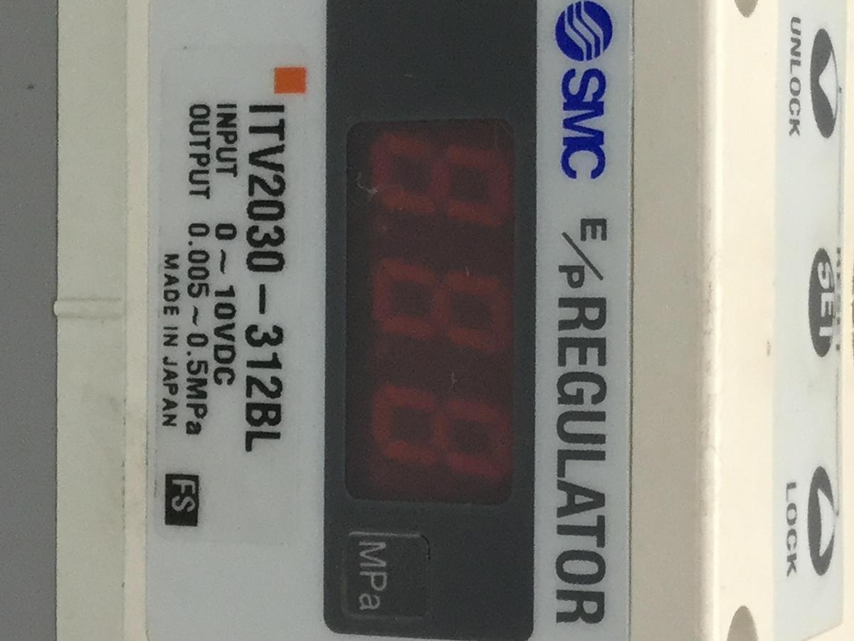 Used SMC Regulator ITV2030-312BL Used