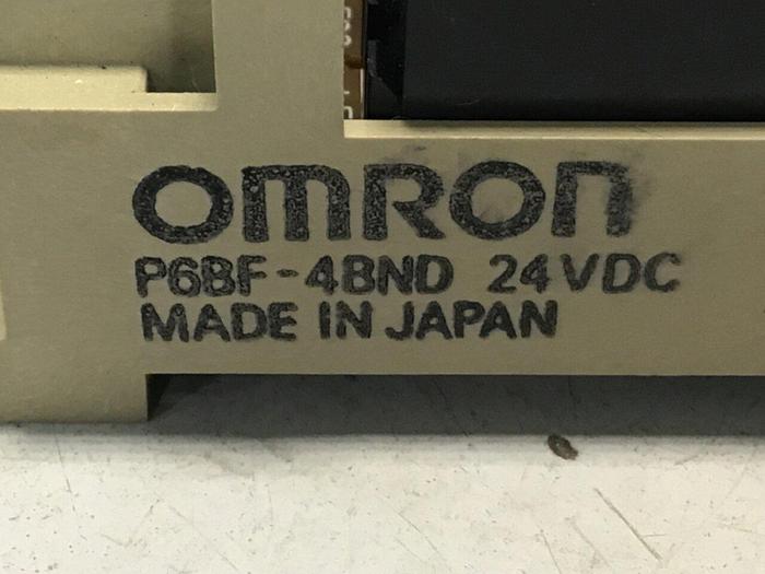 Used OMRON Relay & Socket G6B-1174P-FD-US P6BF-4BND #119331