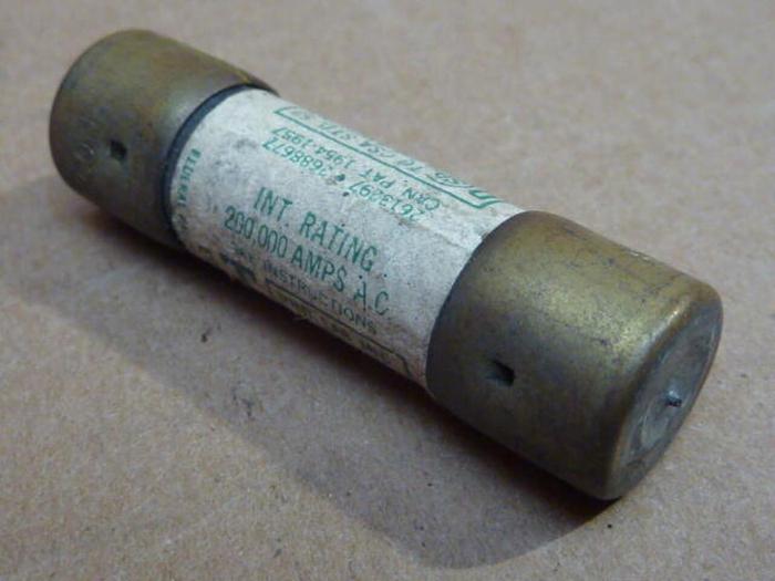Used ECONOMY FUSE 5 Amp Fuse ECN-5 #33626