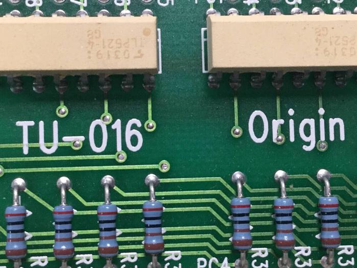Used ORIGIN ELECTRIC Circuit Board TU-016 #100650