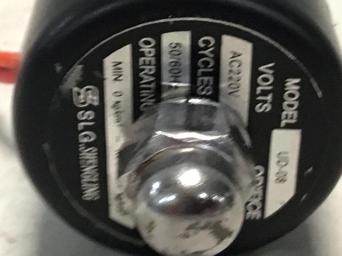 Used SLG 2/2 Way Solenoid Valve UD-08 #128675
