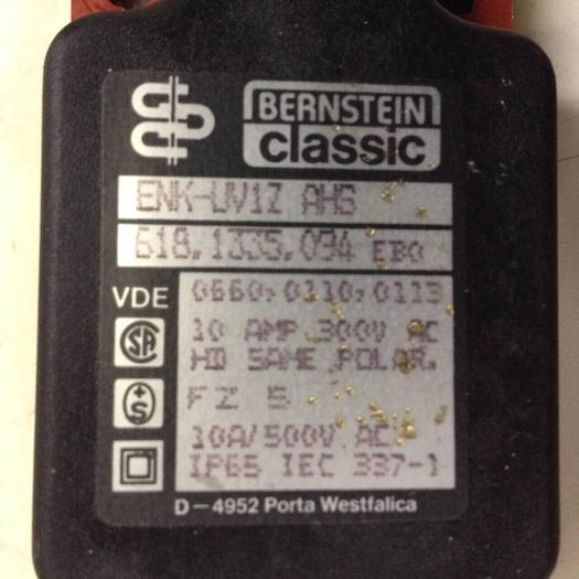 Used BERNSTEIN Limit Switch ENK-UV1Z AHS #87757