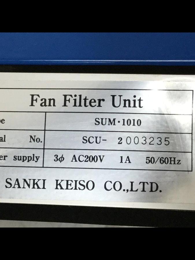 Used SANKI CO Fan Filter Unit SUM1010 USED