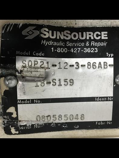 Used TOKIMEC Hydraulic Pump SQPS21-12-3-86AB-18-S159 #107207