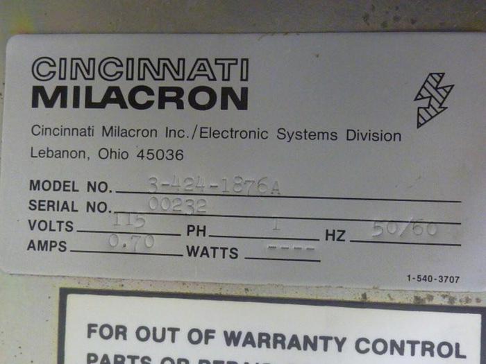 Used CINCINNATI MILACRON Rack 3-424-1876A USED