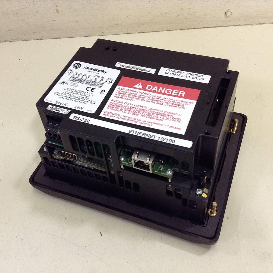 Used ALLEN BRADLEY Panel View 600 2711-T6C20L1 SER B Used