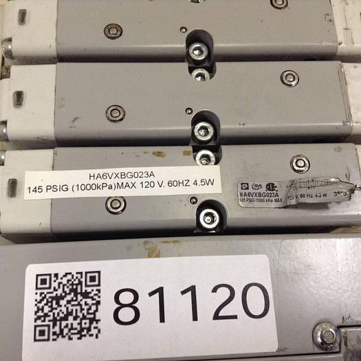Used PARKER Solenoid Valve HA6VXBG023A #81120