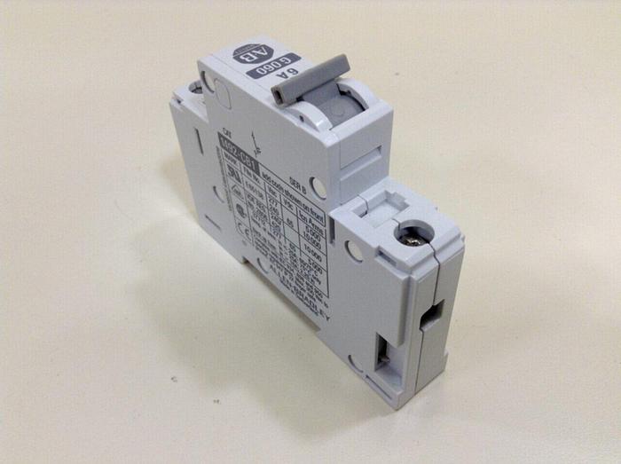 Used ALLEN BRADLEY 6 Amp Circuit Breaker 1492-CB1/G060 SER B #79620