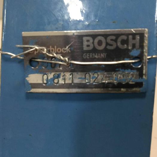 Used BOSCH Valve 0 811 024 002 #92329
