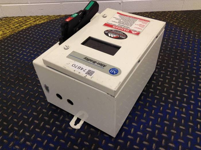 Used ALLEN BRADLEY Disconnect Safety Switch 1494G-BF3N-98-203W SER 1 #74870