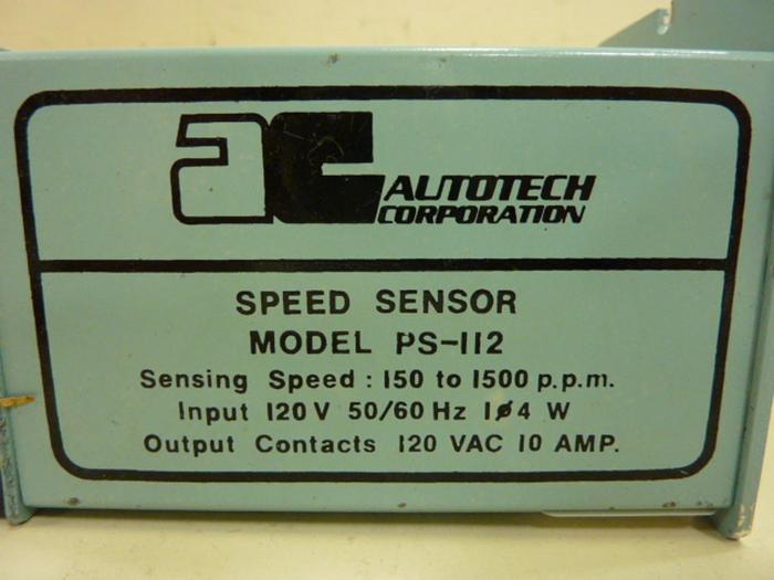 Used AUTO TECH Speed Sensor PS-112 #57213