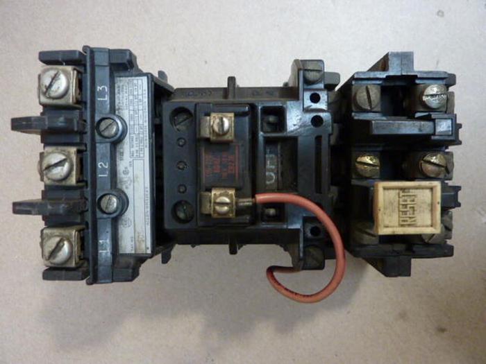 Used ALLEN BRADLEY Motor Starter Size 1 505-BOD SER C #29559