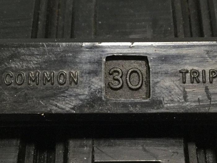 Used WESTINGHOUSE 30 Amp Breaker QC3030HE #109819