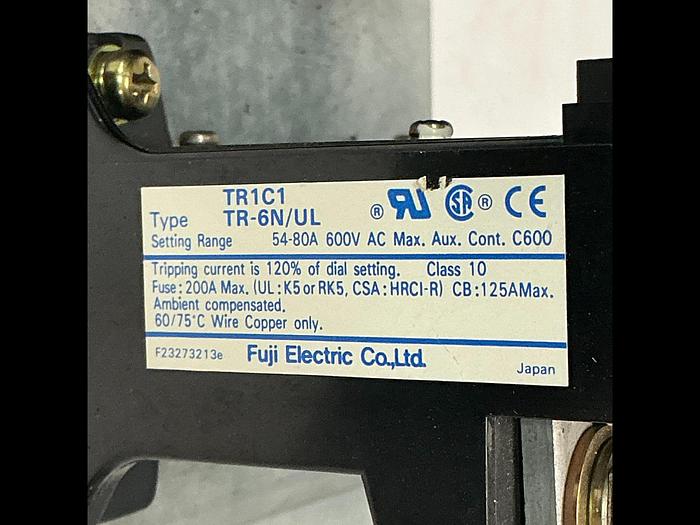 Used FUJI SC-7N/UL 1NC4F0