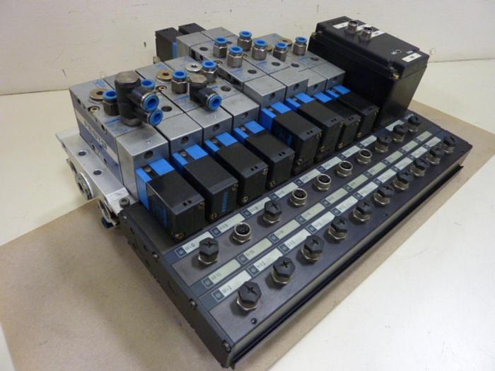Used FESTO Control Block / Valve Terminal IFB8-02 #52851