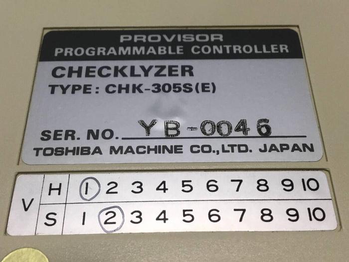Used TOSHIBA Programmable Controller CHK-305S (E) #99871