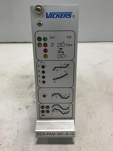 Used VICKERS Control Card EEA-PAM-561-A-12 Used