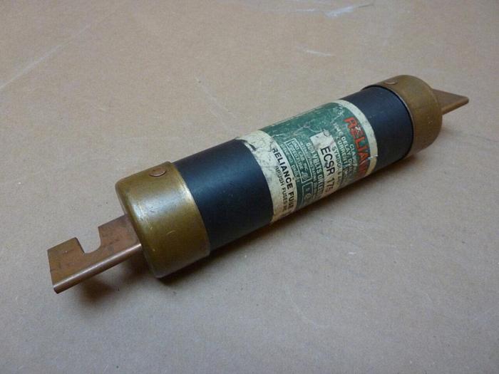 Used RELIANCE ELECTRIC 175 Amp Fuse ECSR-175A #23491