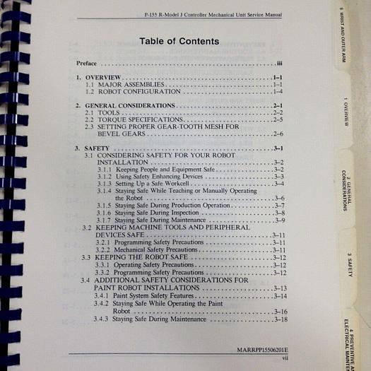 Used FANUC Mechanical Unit Service Manual MARPMP15506201E #70984